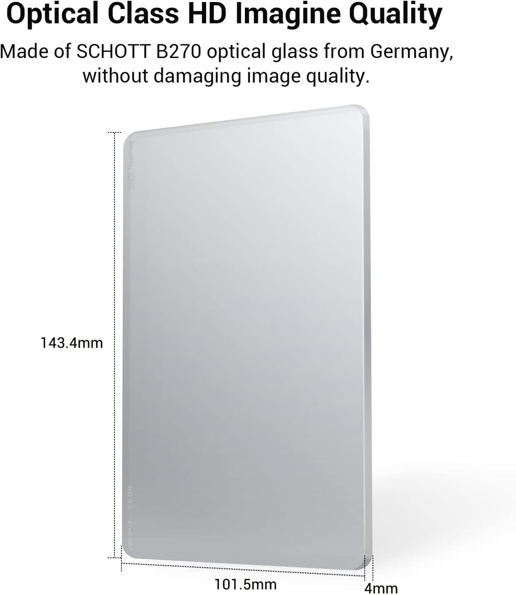 4x5.65 ND0.6 Filter (2 Stops) Square Neutral Density Filter U586