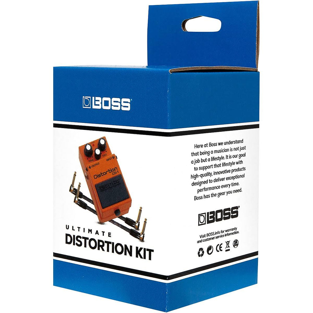 DS-1 Distortion Effects Pedal with Two 6-Inch Jumper Cable G215