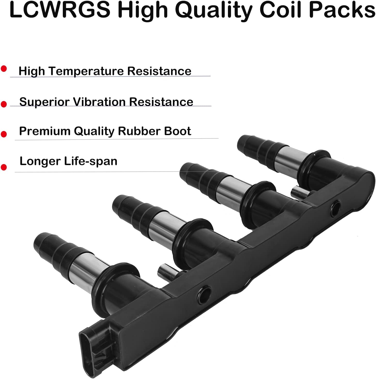 Ignition Coil Pack for Chevy Cruze Sonic Aveo Pontiac G3 2011-2018 1.6L 1.8L L4 Pack of 2 M964