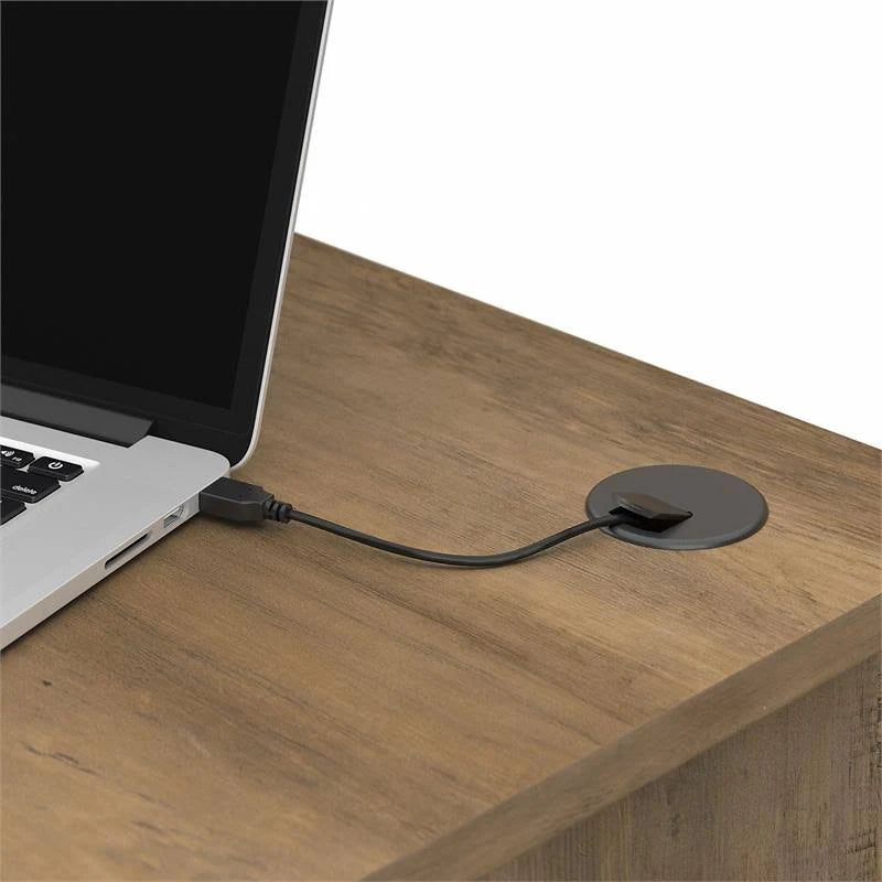 Corner Desk with Hutch C10587