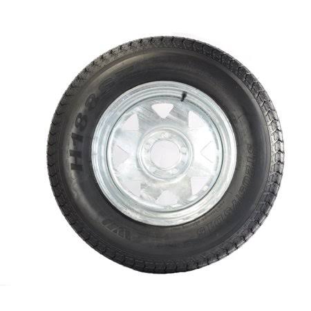 Galvanized Spoke Trailer Tire Rim ST205/75D14 14x22 Load C 5 Lug D75792