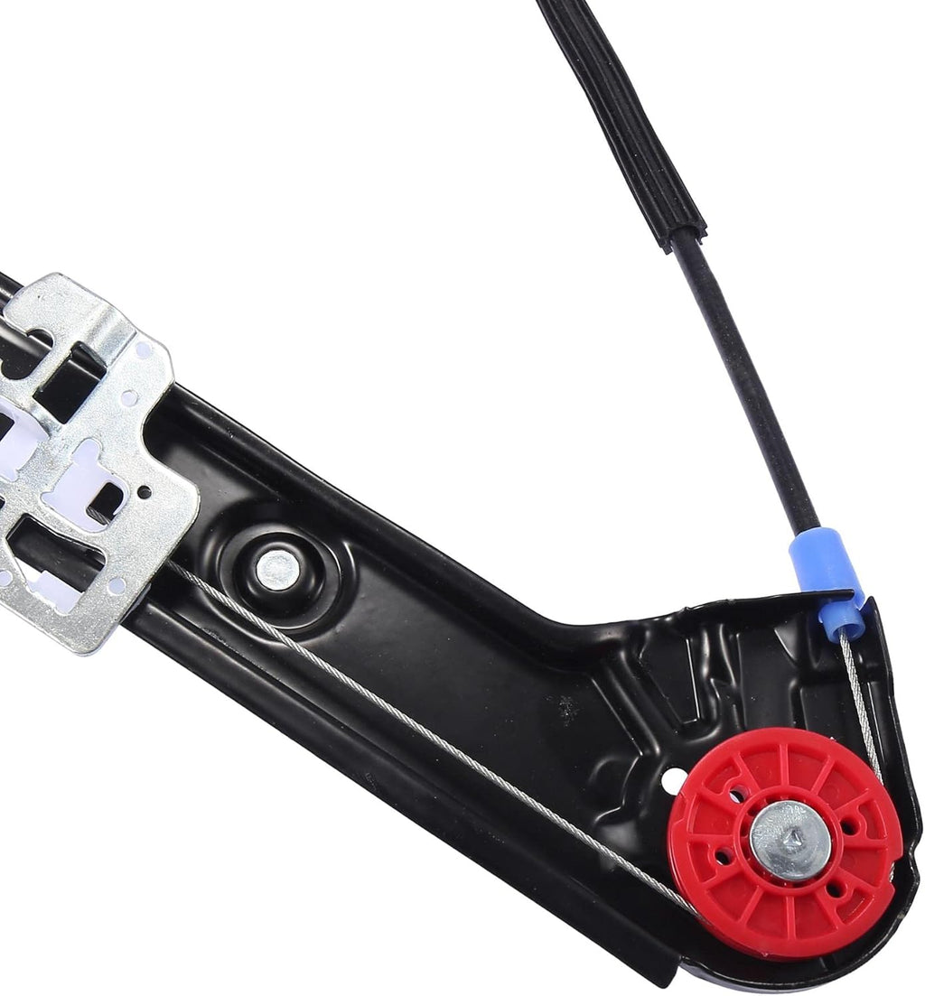 Power Window Regulator without Motor for BMW X5 Front Right Passenger Side Pack of 2 S652270