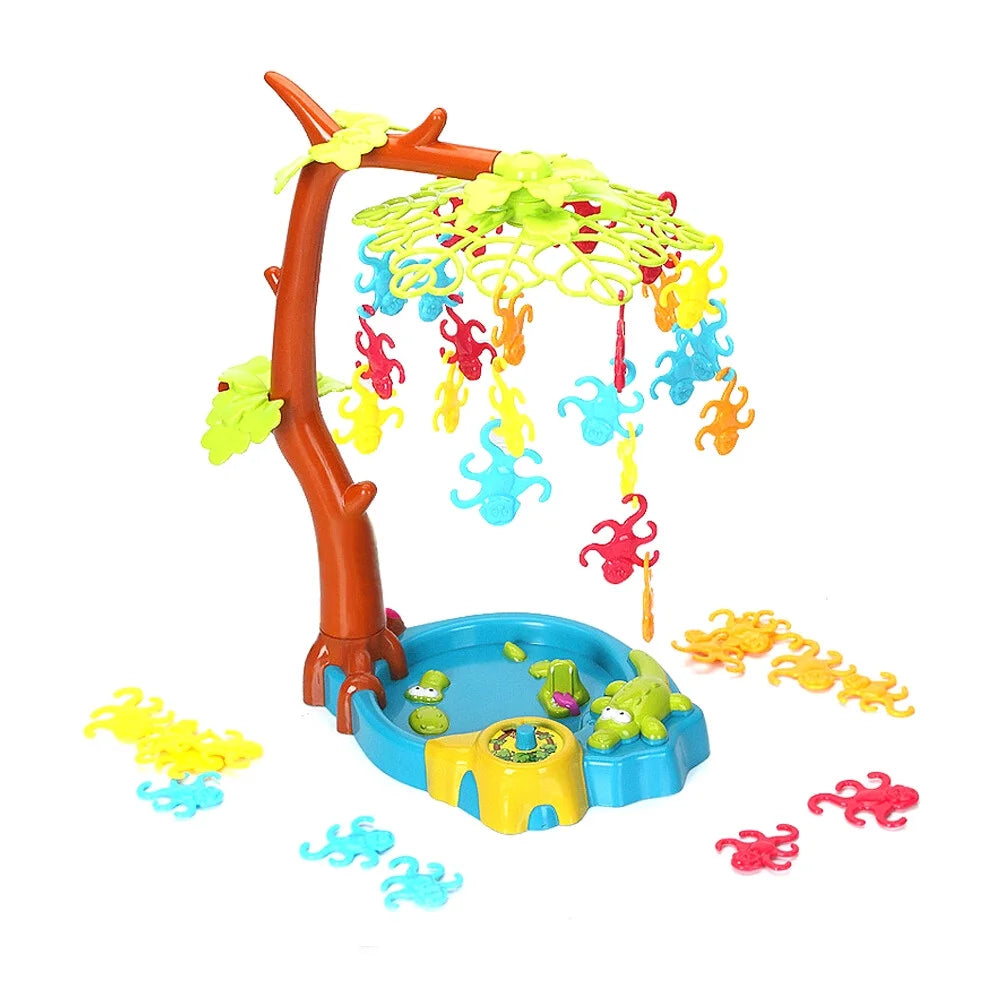 Monkey Swing Tree Board Game Educational Toys F64785