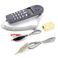 Telephone Line Network Cable Tester Tool Set with Connectors and Joiner T23893
