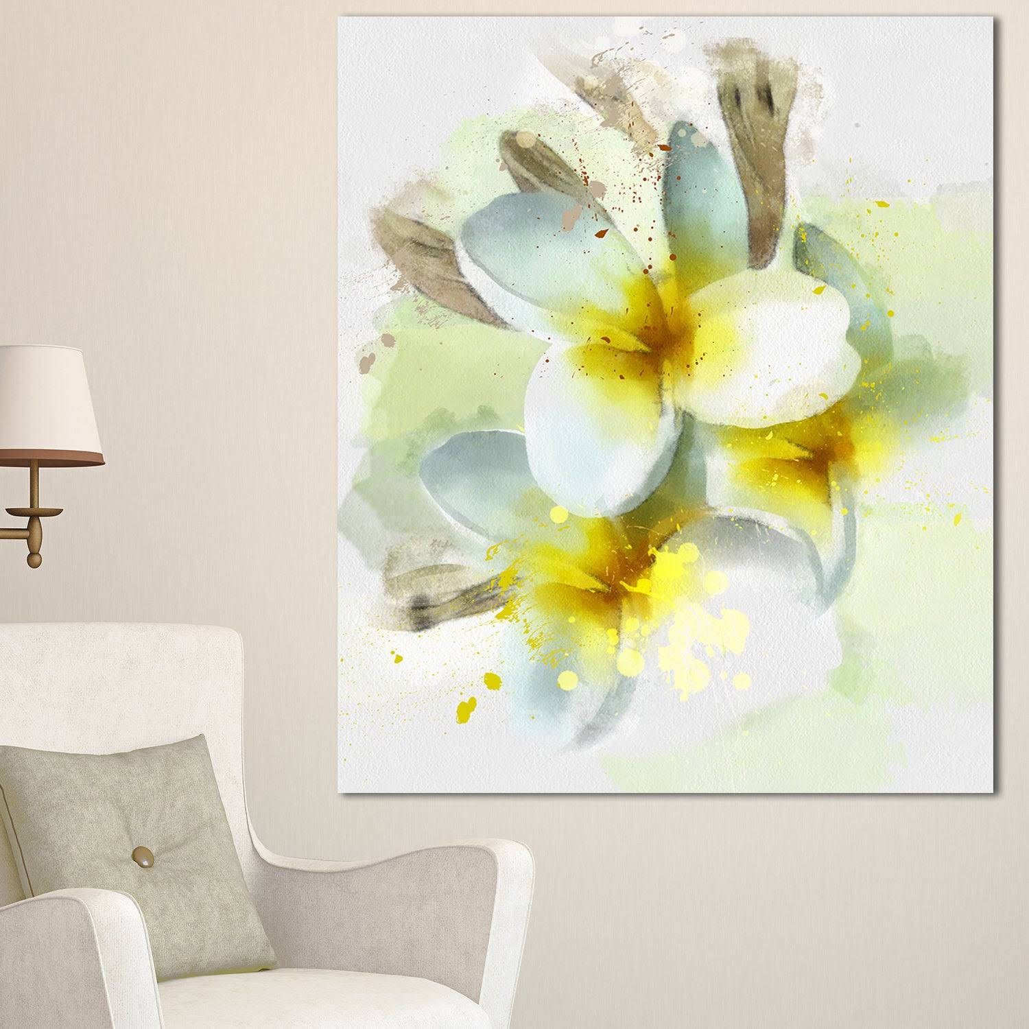 Extra Large Floral Canvas Art A92181