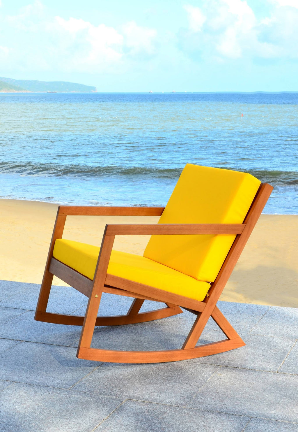 Yellow Rocking Chair L8110