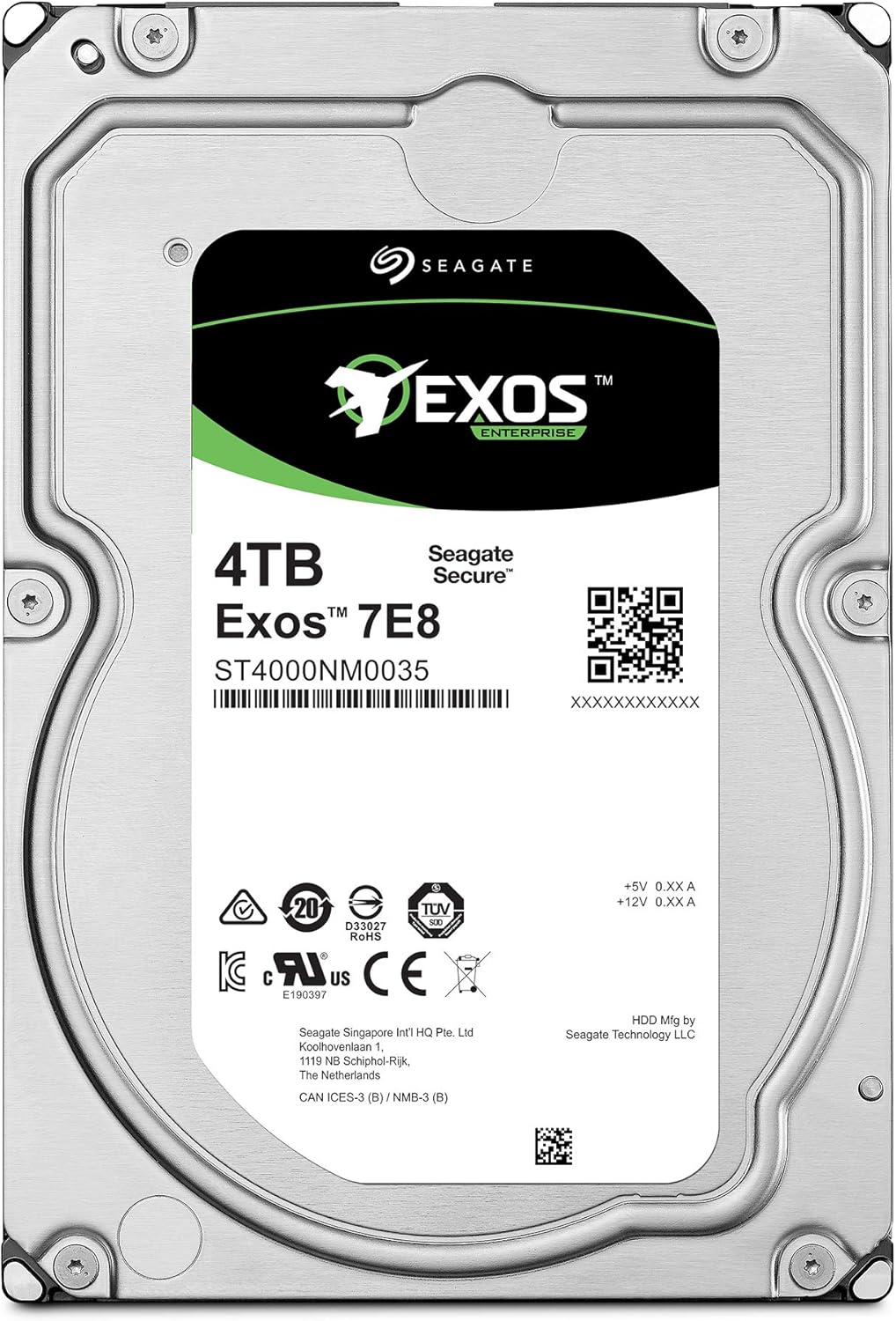 4TB 7200 RPM 128MB Cache Enterprise HDD M517