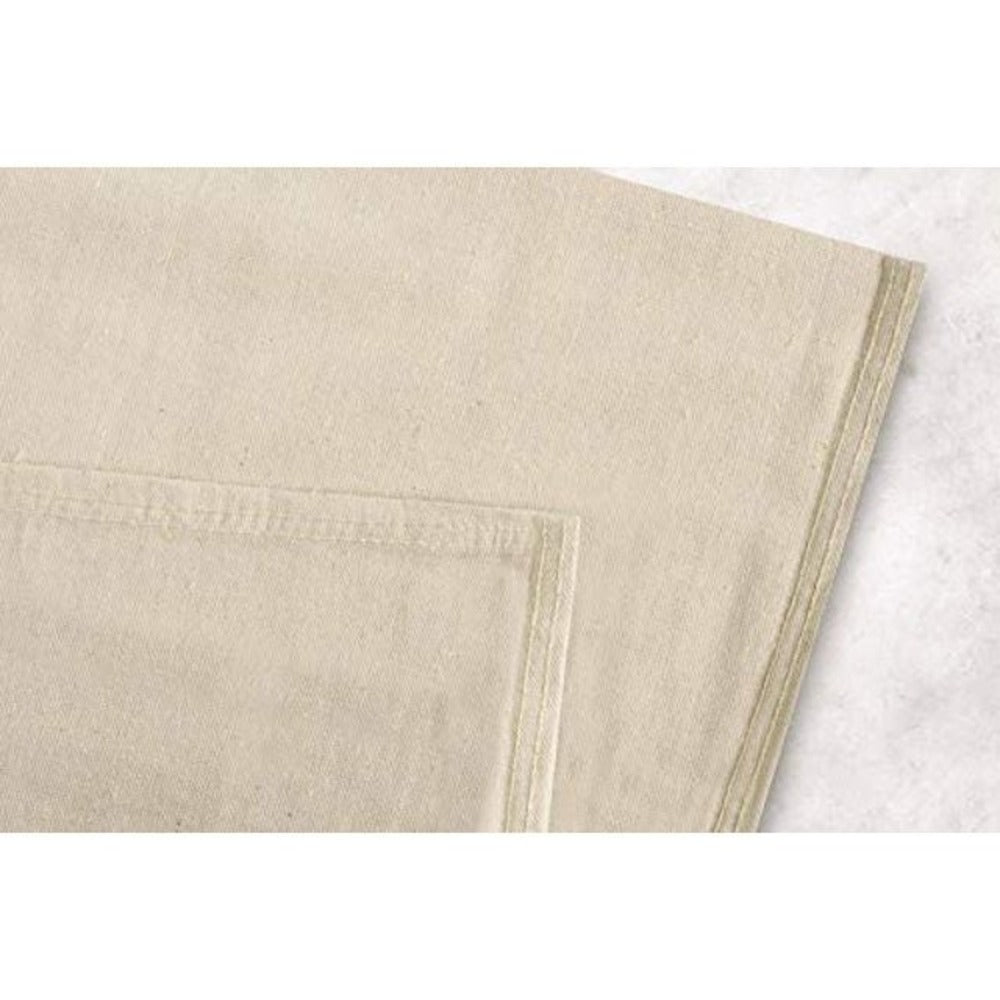 Cotton Canvas Paint Drop Cloth, 4 x 15 feet, Pack of 2, Double Stitched Edges U3647