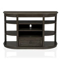 Gray MDF Console Table with Shelves R44938