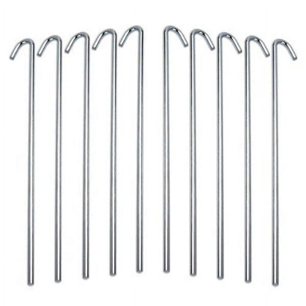 50 Piece Steel Tent Pegs Garden Stakes 9" Heavy Duty Q90658