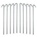 50 Piece Steel Tent Pegs Garden Stakes 9" Heavy Duty Q90658