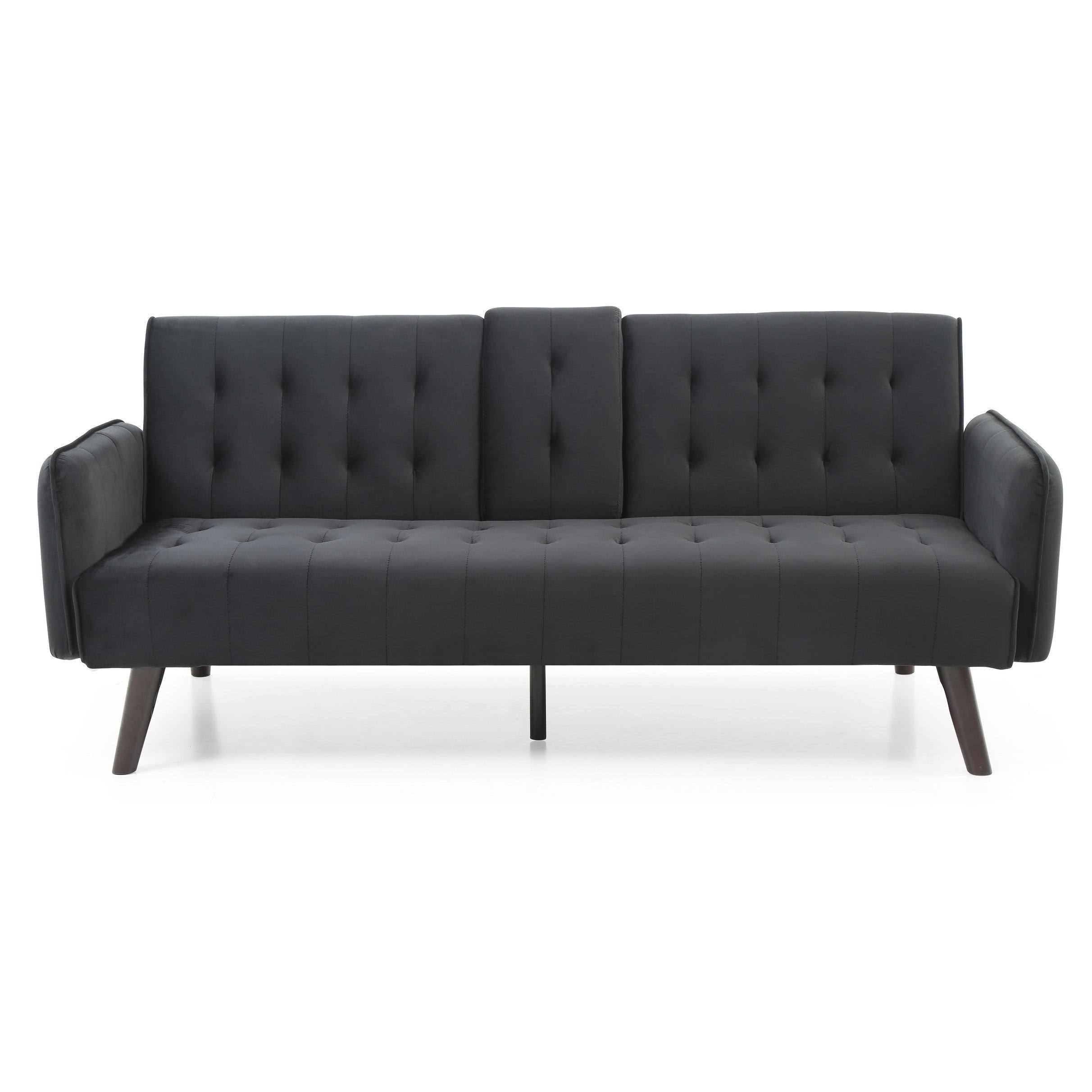 Navy Blue Velvet Sofa Bed X437320