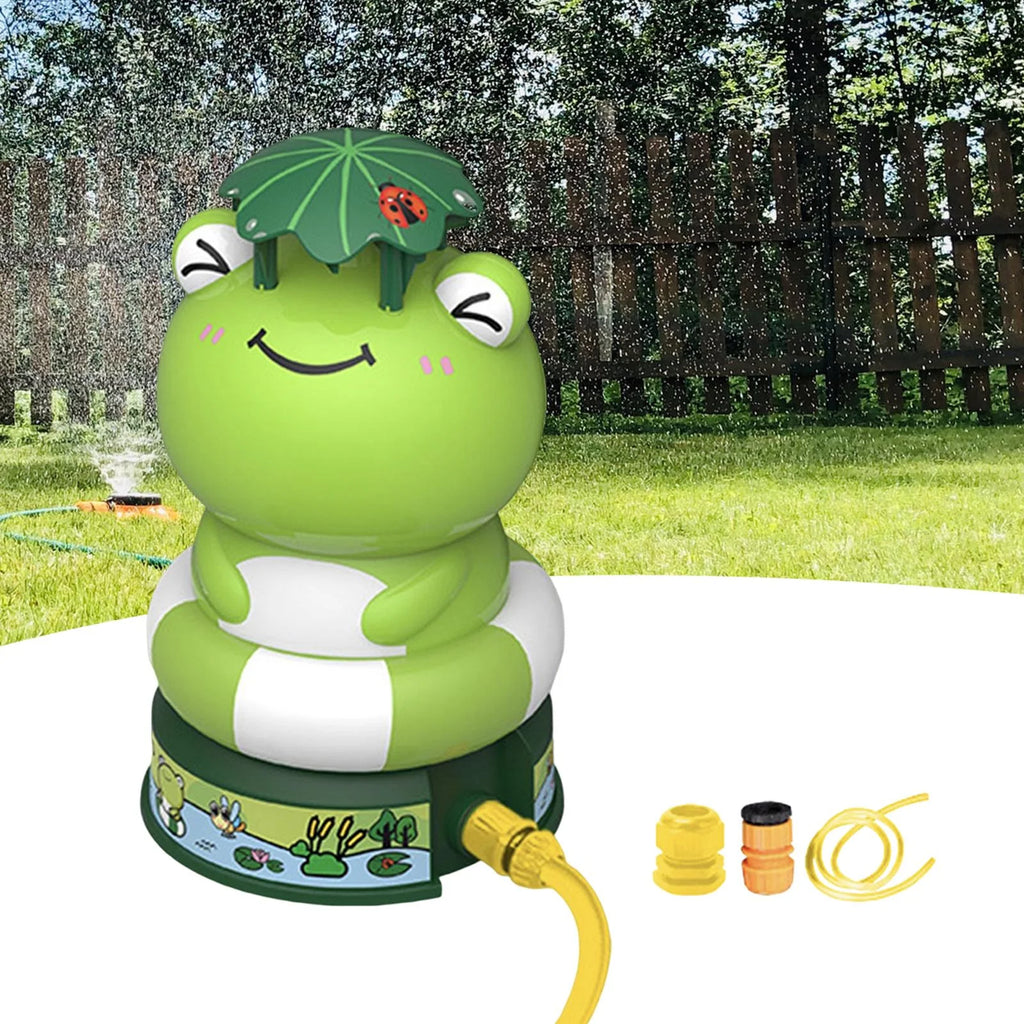 Frog Sprinkler for Kids Outdoor Water Sprinkler G481
