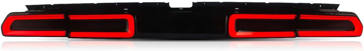 Smoked LED Tail Lights Project Assembly for Dodge Challenger I1459