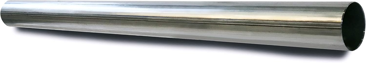 Stainless Steel Straight Exhaust Pipe 5" OD 5' Long X18249