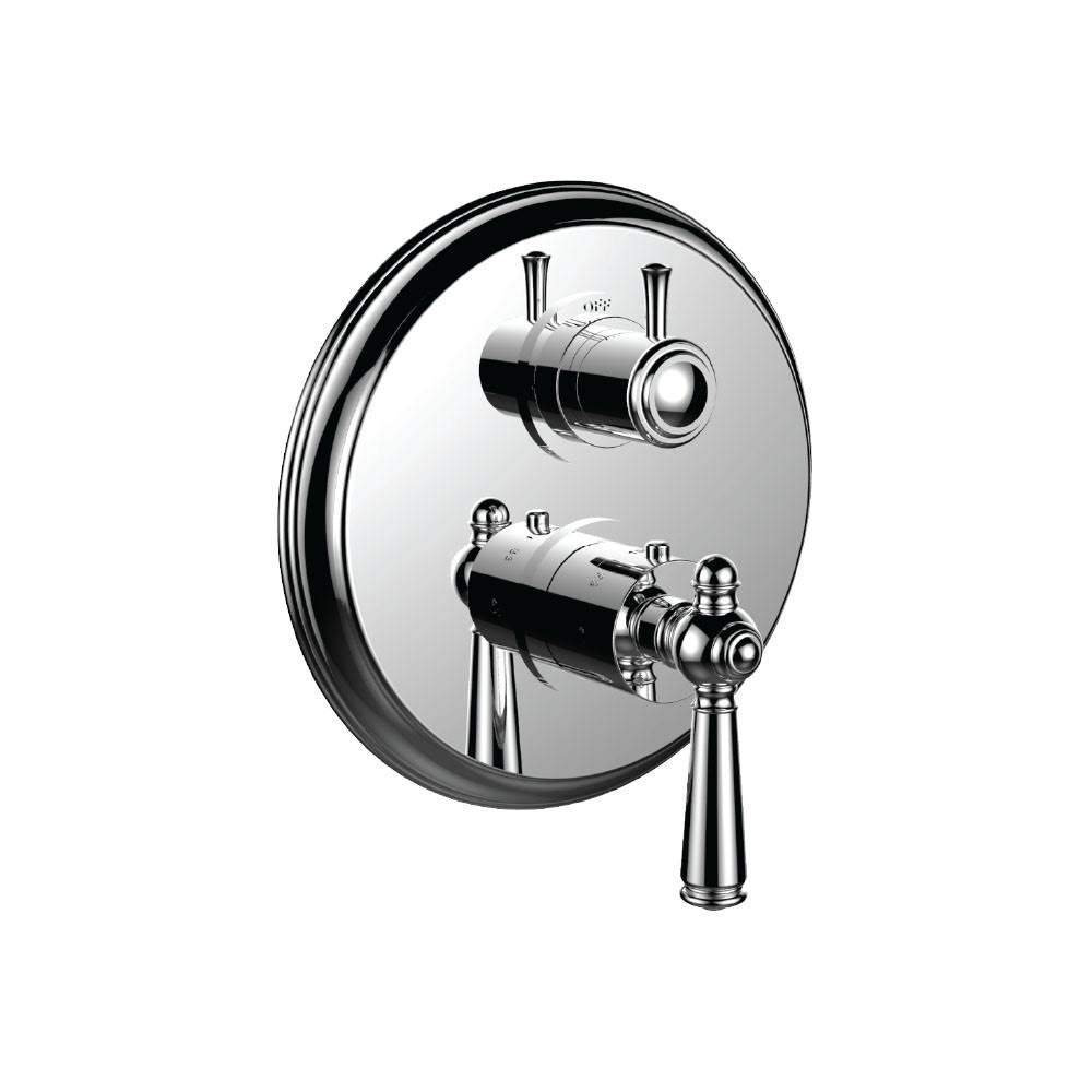 Polished Chrome Thermostatic Trim with 3-Way Diverter I7692