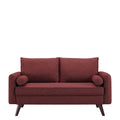 Burgundy Loveseat Y36472