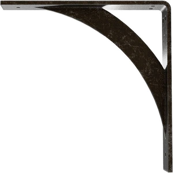 Antiqued Warm Silver Steel Bracket H386073