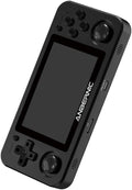Black Handheld Game Console with 64G TF Card 2500 Classic Games 3.5 inch IPS Screen E953