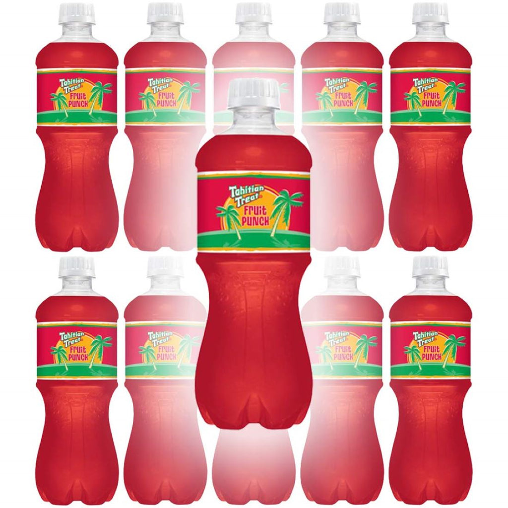 Tahitian Treat Fruit Punch Soda 20oz Bottles, Quantity of 24 X3246