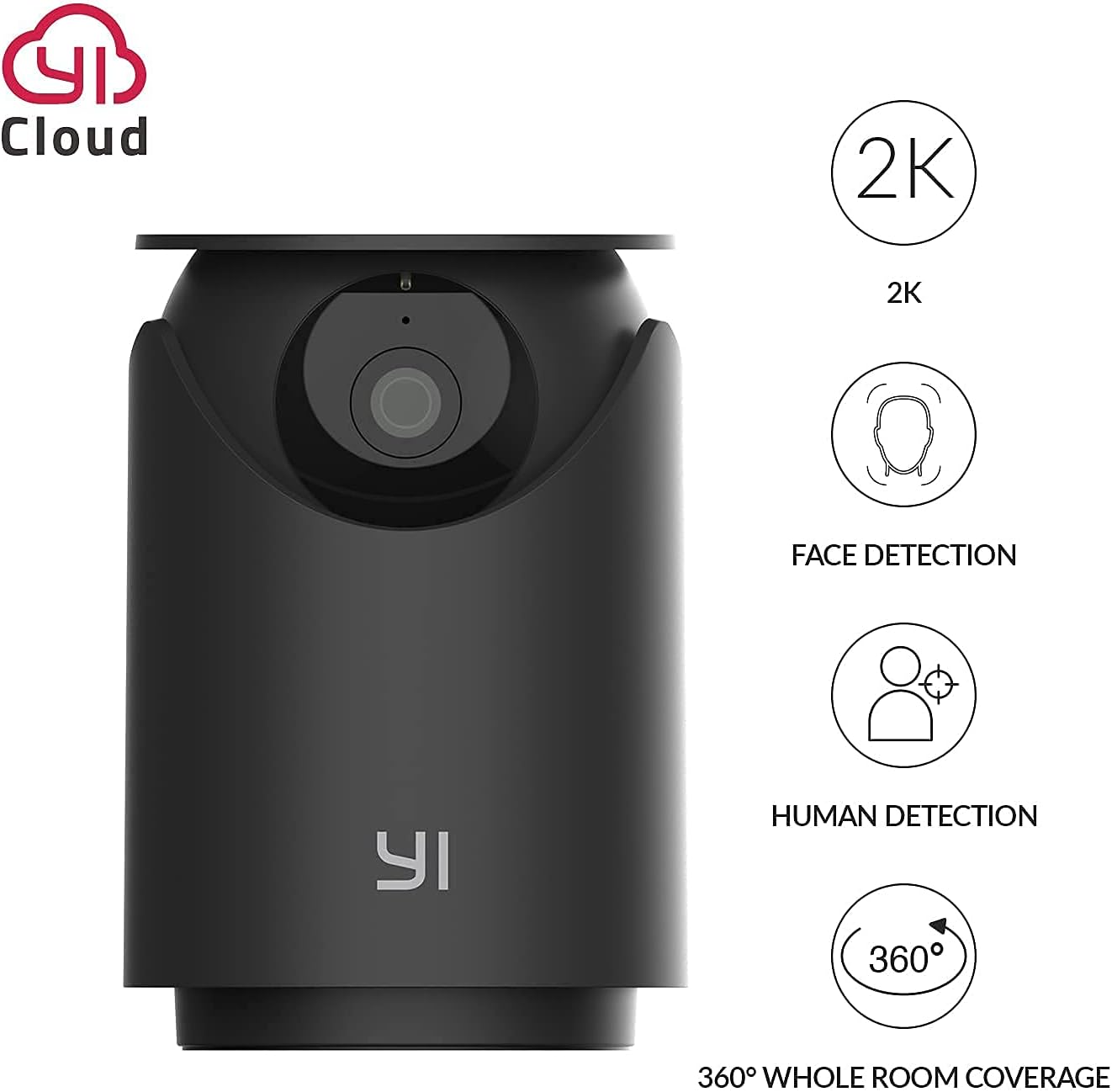2K WiFi Indoor Security Camera 2pc T762631