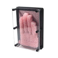 Medium Size Pink 3-Dimensional Pin Art Board Toy E8882