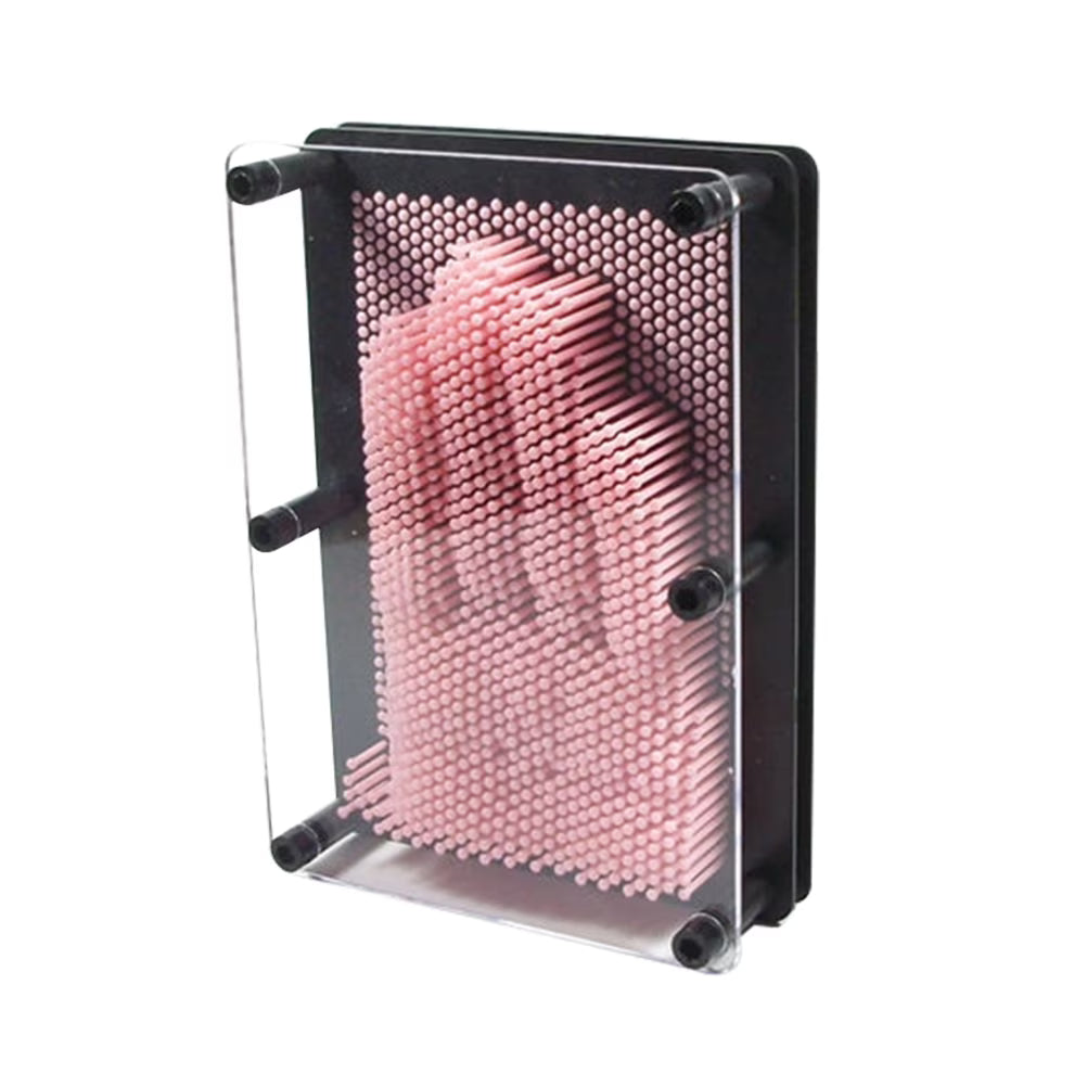 Medium Size Pink 3-Dimensional Pin Art Board Toy E8882
