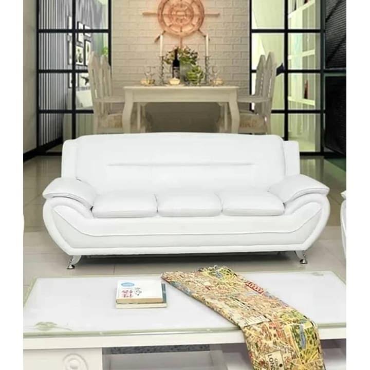 Red & Black Leatherette Sofa Set K69362