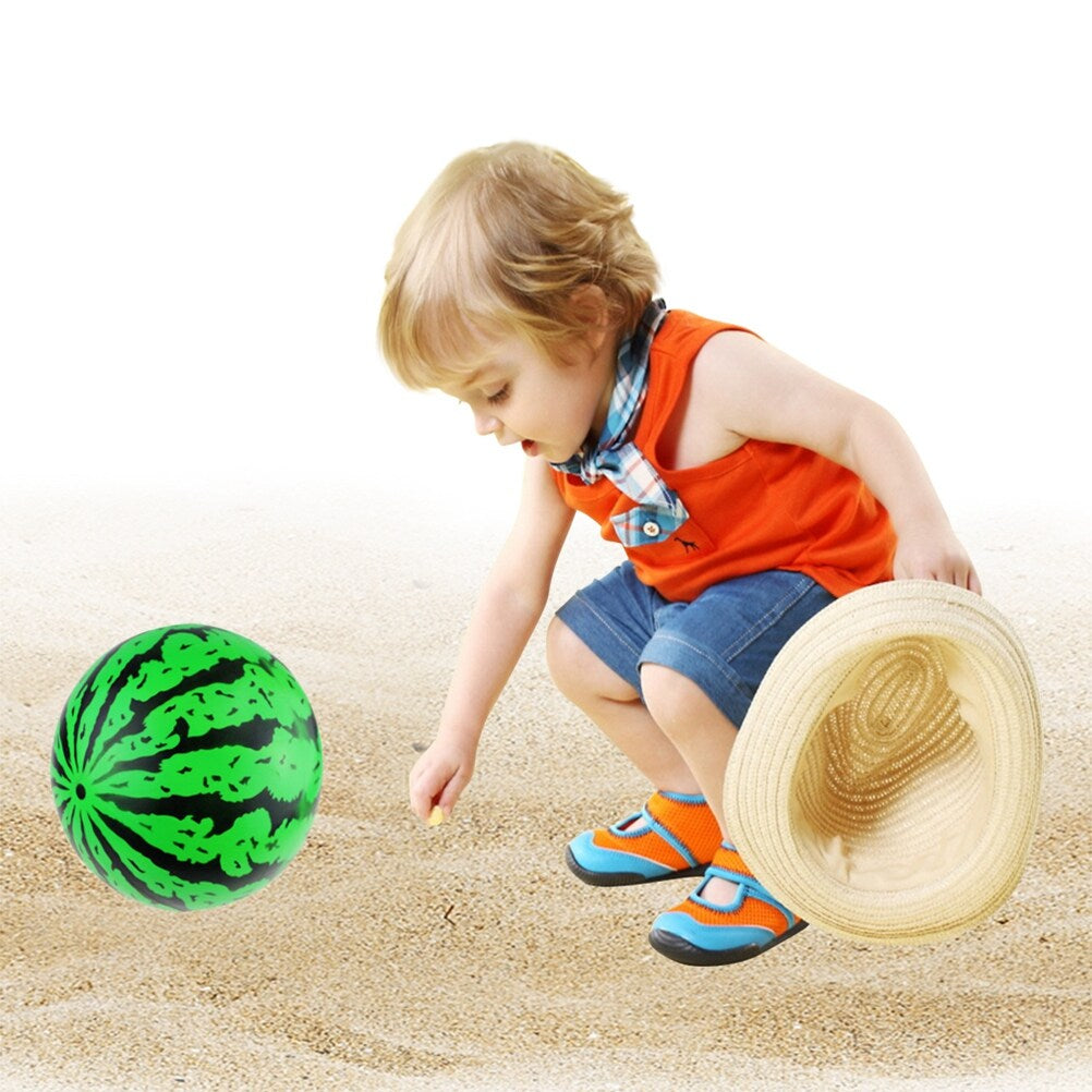 2Pcs 9 Inch Inflatable Bouncy Ball with Pump Kids Education Toys F2953