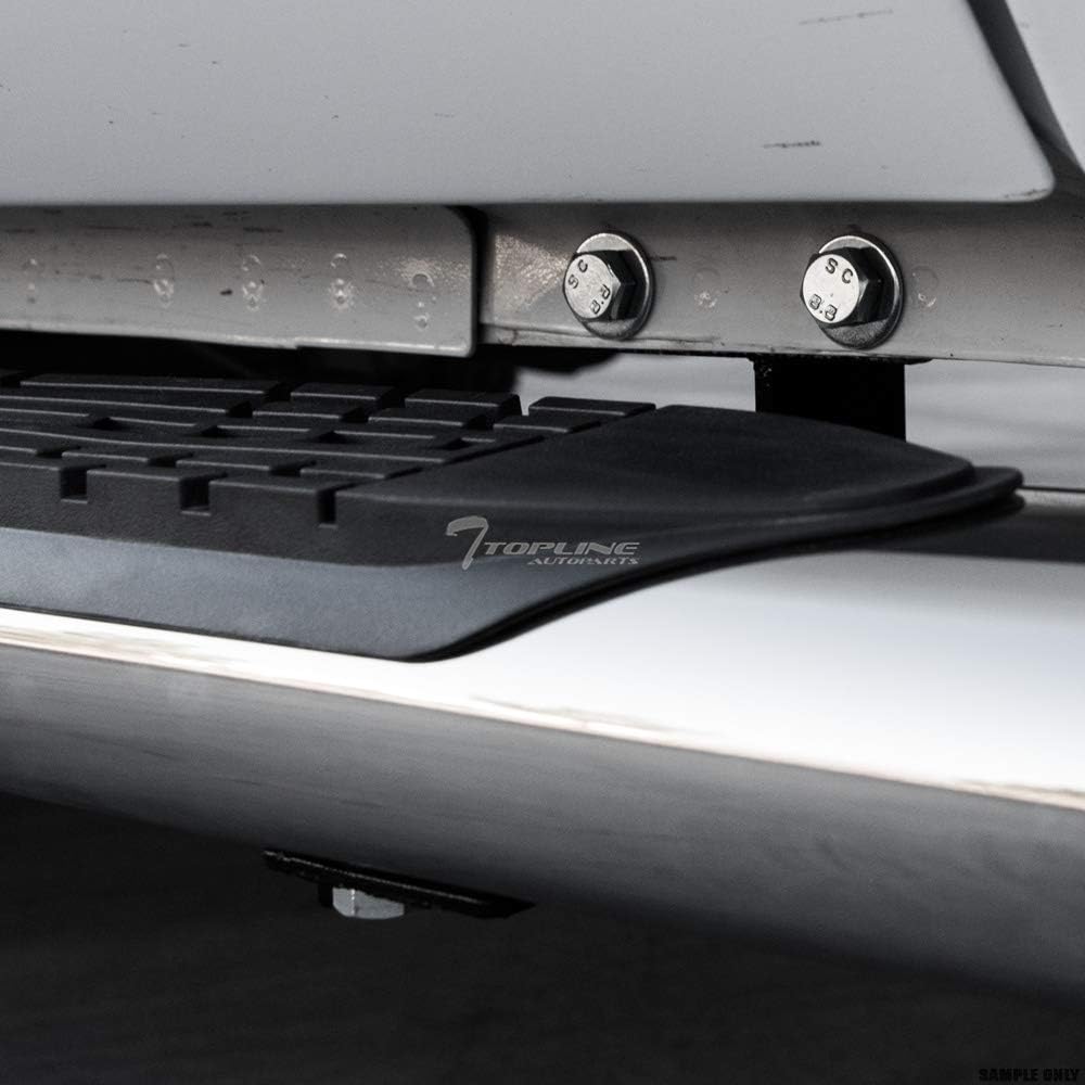 4" Oval Polished Stainless Steel Side Step Nerf Bars Running Boards Y565