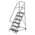Rolling Ladder, Unassembled, Handrail, Platform, 70 in H Y516822