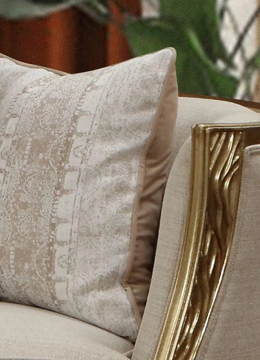 Beige 3Pcs Sofa Set X9029