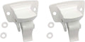 White Wall Mount Bracket for RV Camper Trailer, Pack of 2 K85458