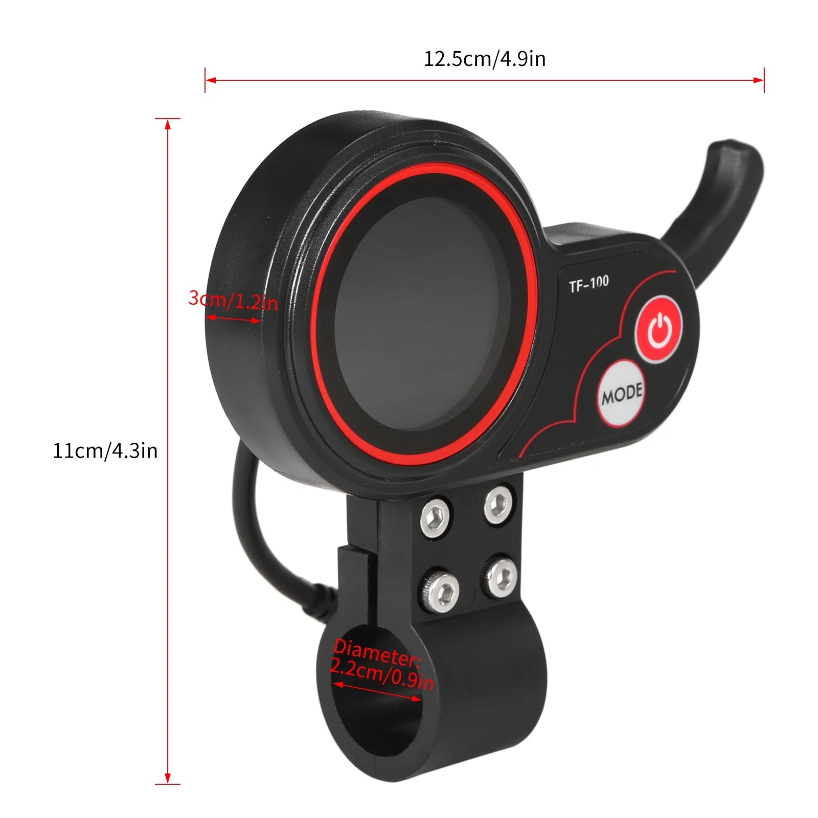 Electric Scooter Instrument Display Dashboard Spare Parts D360
