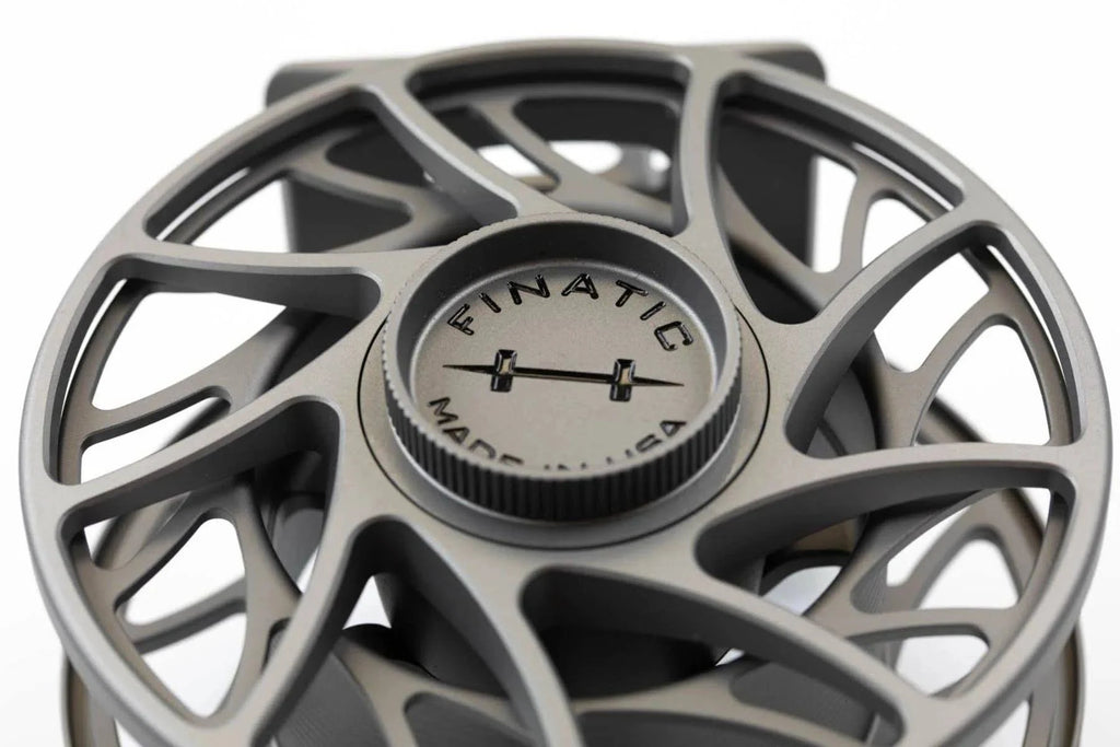 Gray/Black Large Arbor Fly Reel T130