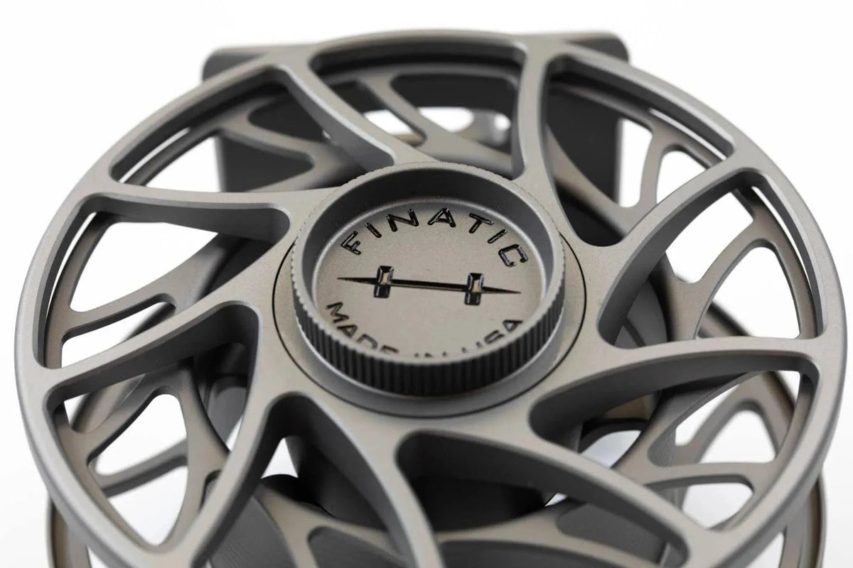 Gray/Black Large Arbor Fly Reel T130