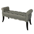 Charcoal Roll Arm Bench V664