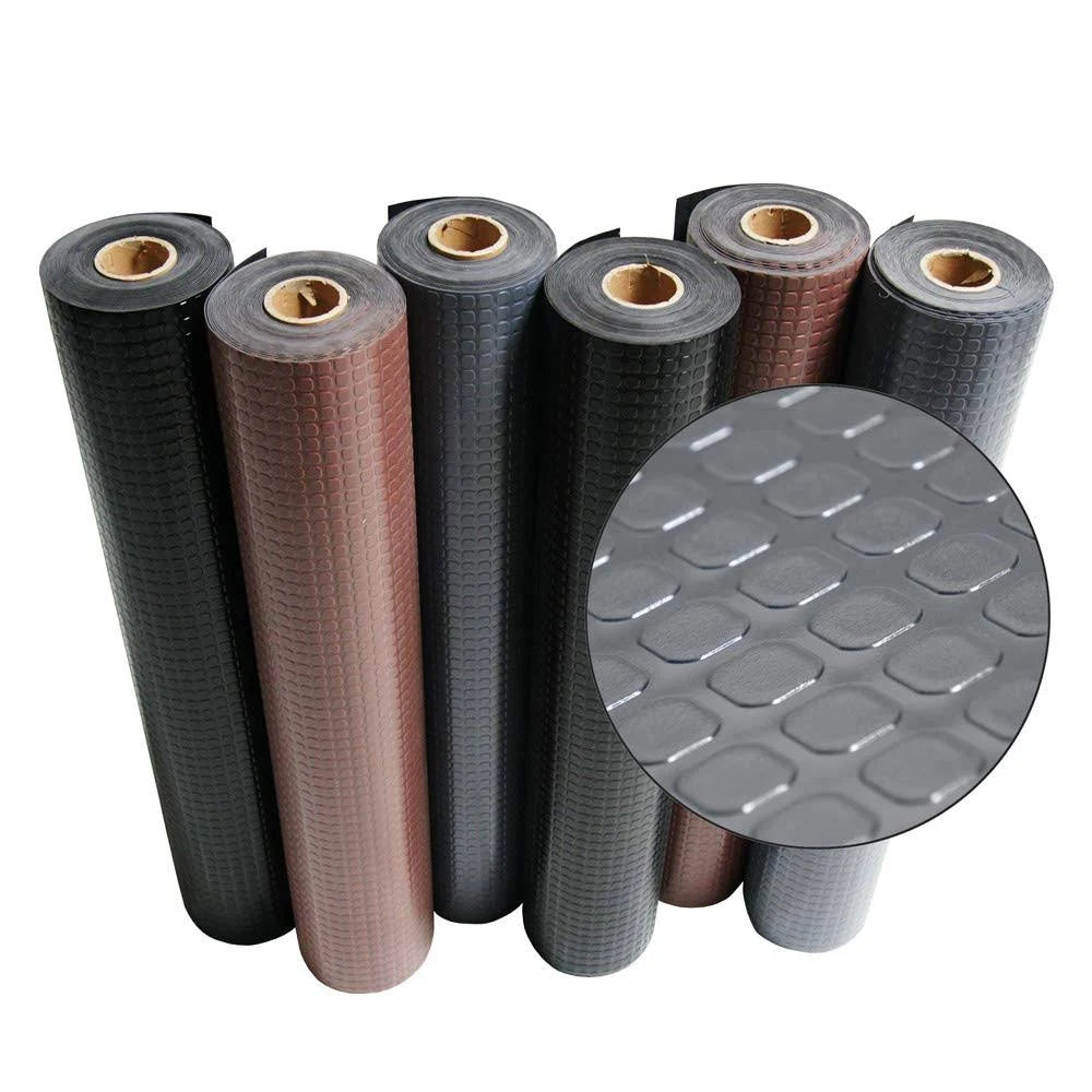 Dark Gray Rubber Flooring Rolls M45071