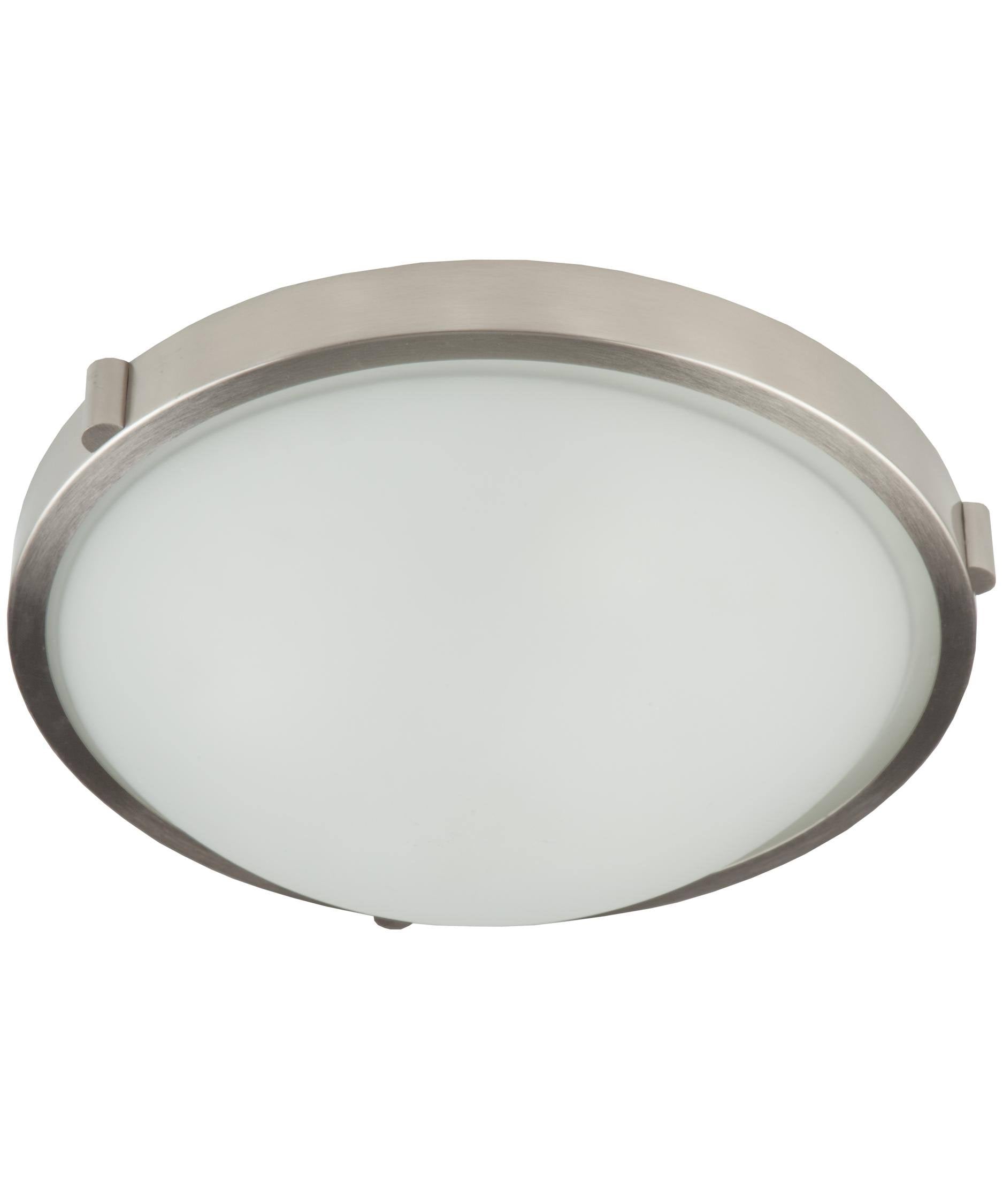 Brushed Nickel Flush Mount Light V3776