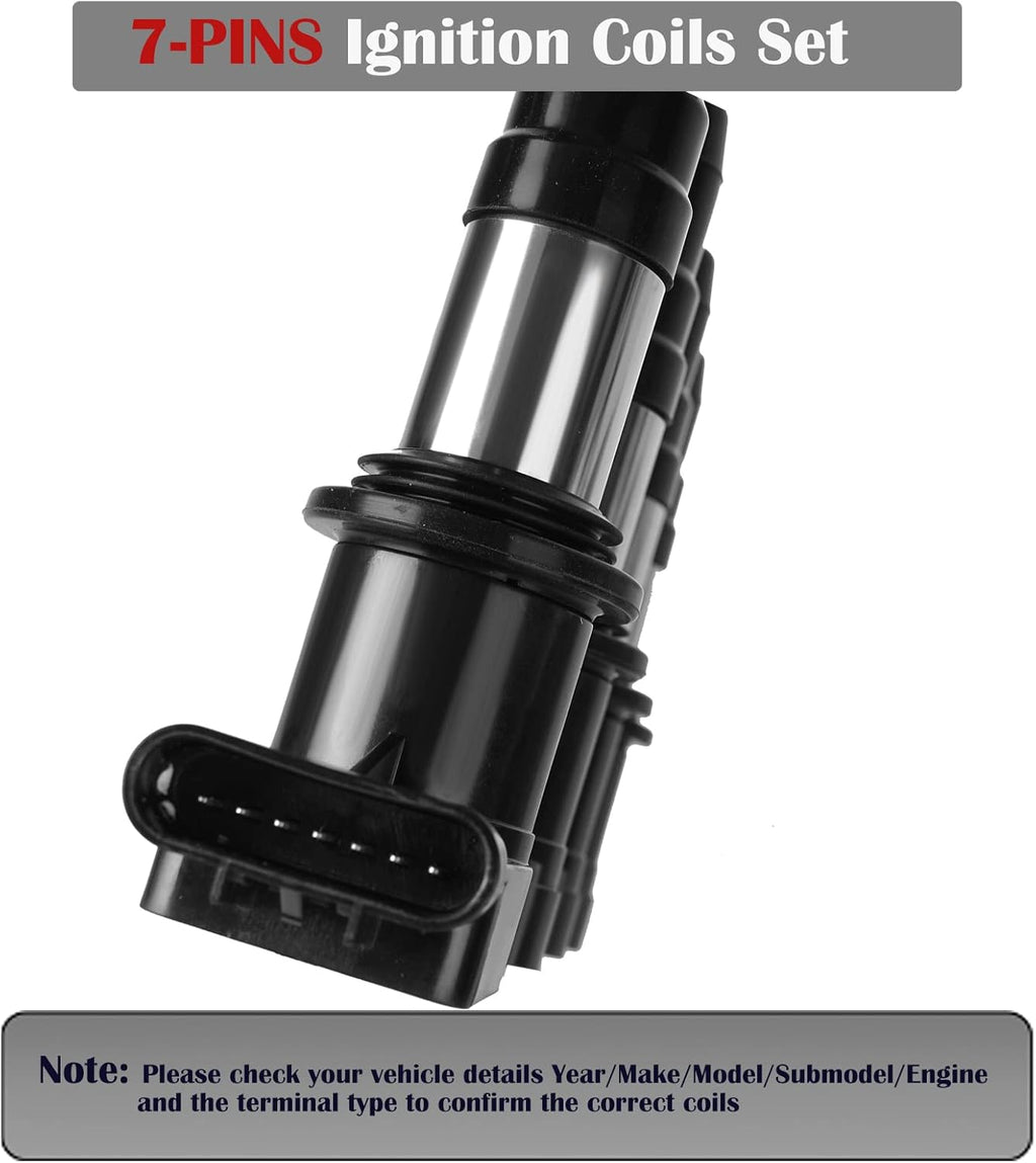 Ignition Coil Pack for Chevy Cruze Sonic Aveo Pontiac G3 2011-2018 1.6L 1.8L L4 Pack of 2 M964