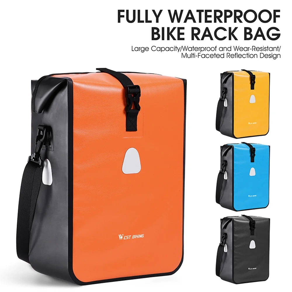 Bike Rear Trunk Bag Large Capacity Cycling Bag L93589