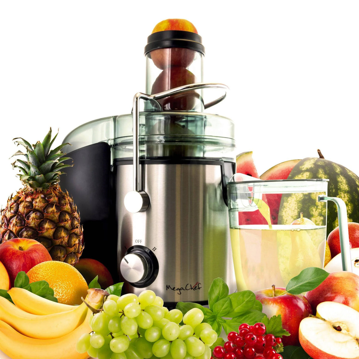 Silver Wide Mouth Juice Extractor B60174