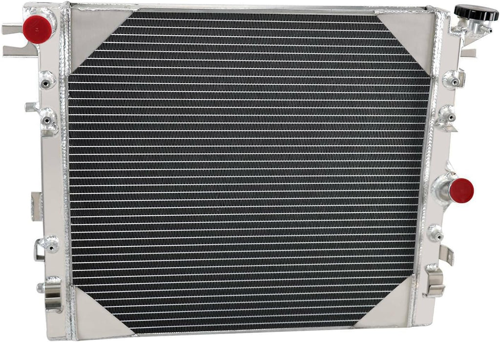 Aluminum Radiator for Jeep Wrangler JK 3.6L 3.8L V6 Engines T149