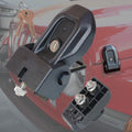 Black Locking Hood Latch Kit for Jeep Wrangler JL & Gladiator JT, 1 Pair W741848