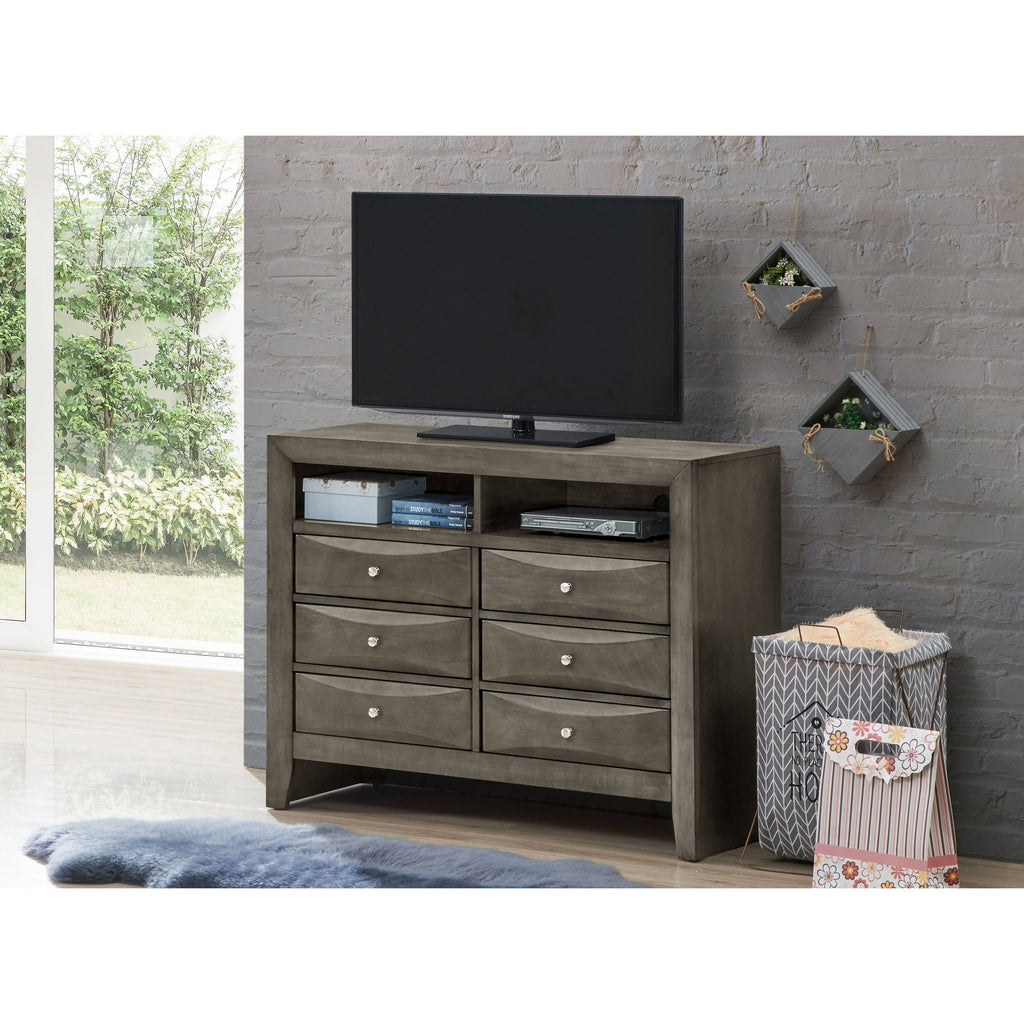 Gray Media Chest V785922