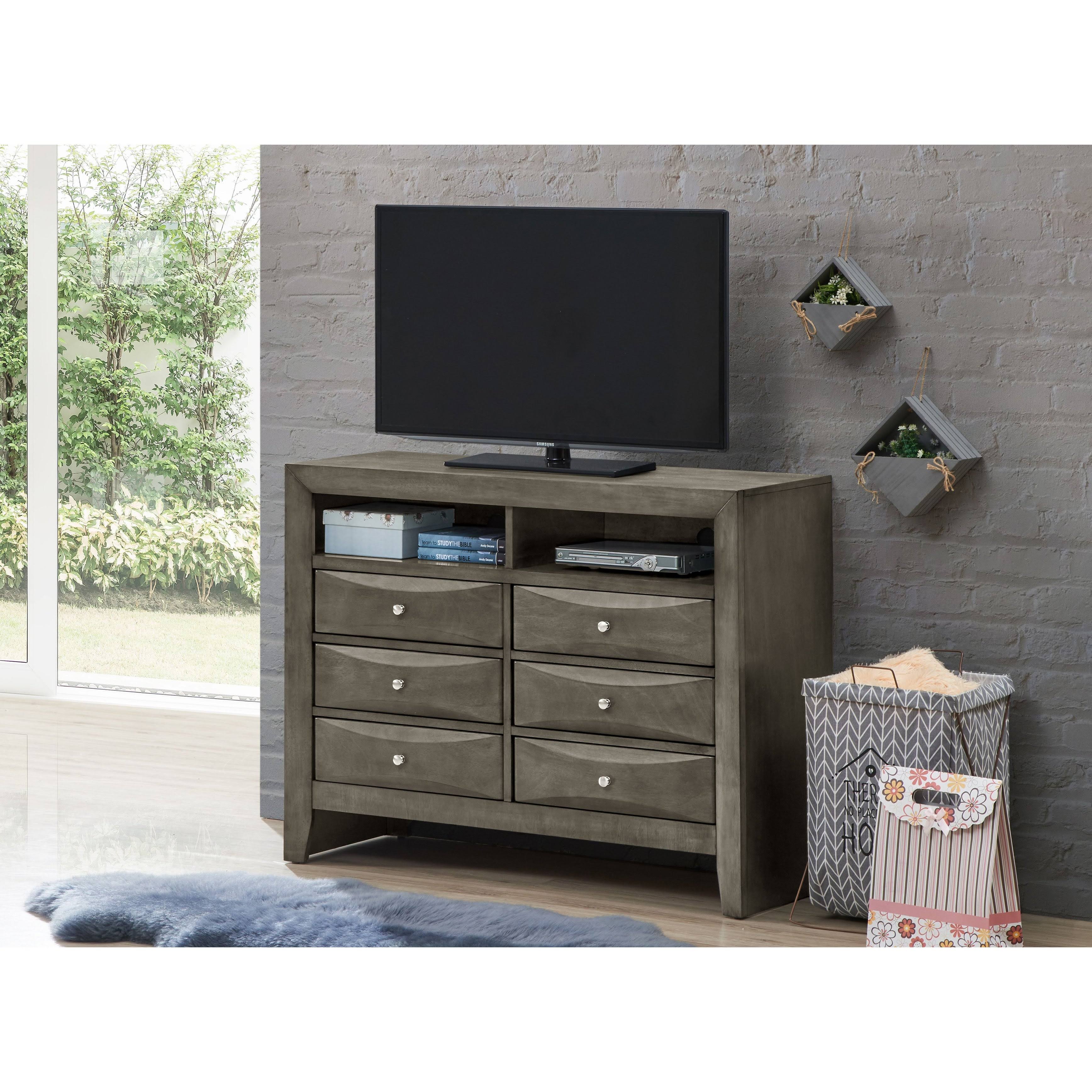 Gray Media Chest V785922