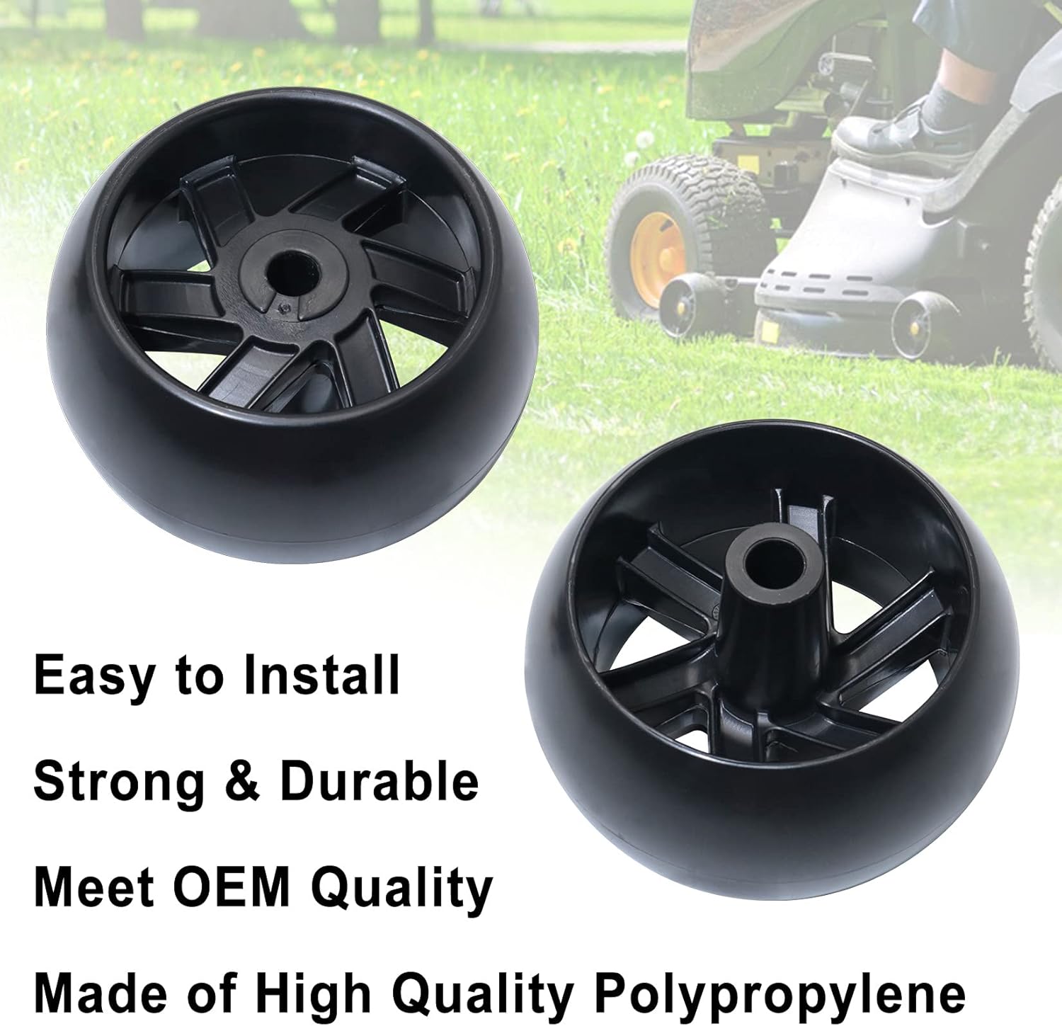 42" Deck Gauge Wheel Bracket Kit Pack of 2 Y635