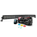 50 inch 288W Curved Spot Flood Combo LED Light Bar with 1pc 14AWG 12V 5Pin Rocker Switch E68194