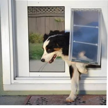 White Large Pet Door D433864