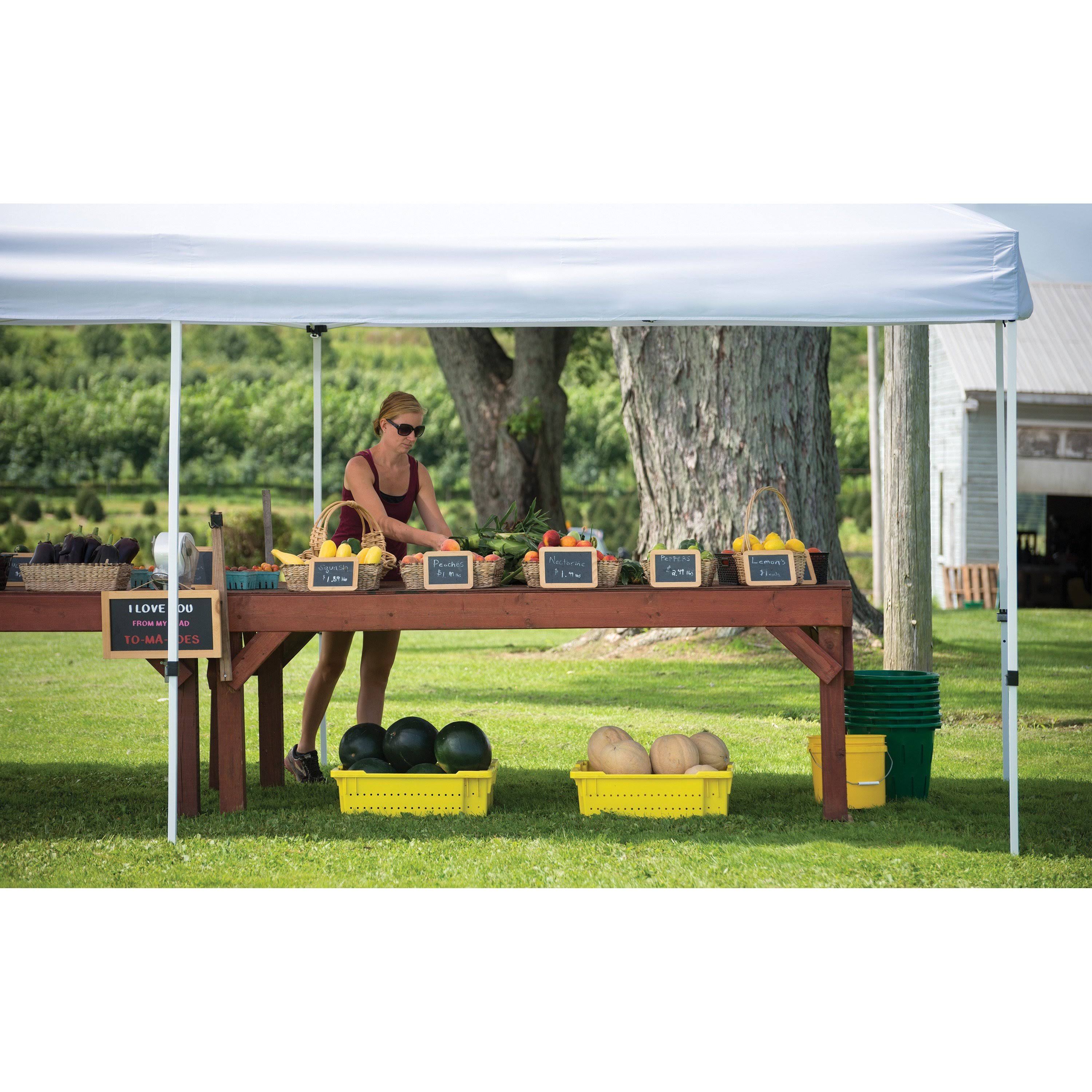 Pop Up Tent Canopy 10' x 15' White H12907